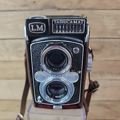 LM Yashica-Mat Copal MXV Camera 80mm Twin Lens W Leather Case