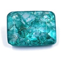 IGL Certified Natural 11.00 Ct Green Emerald Faceted Emerald Cut Loose Gem 5DNM