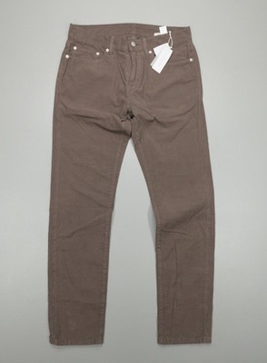 Outerknown Townes 5-Pocket Cord Pants Men's Size 29 Organic Cotton BSN Brown