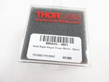 THORLABS MRA25-M01 KNIFE-EDGE RIGHT-ANGLE PRISM MIRROR 25 mm NEW