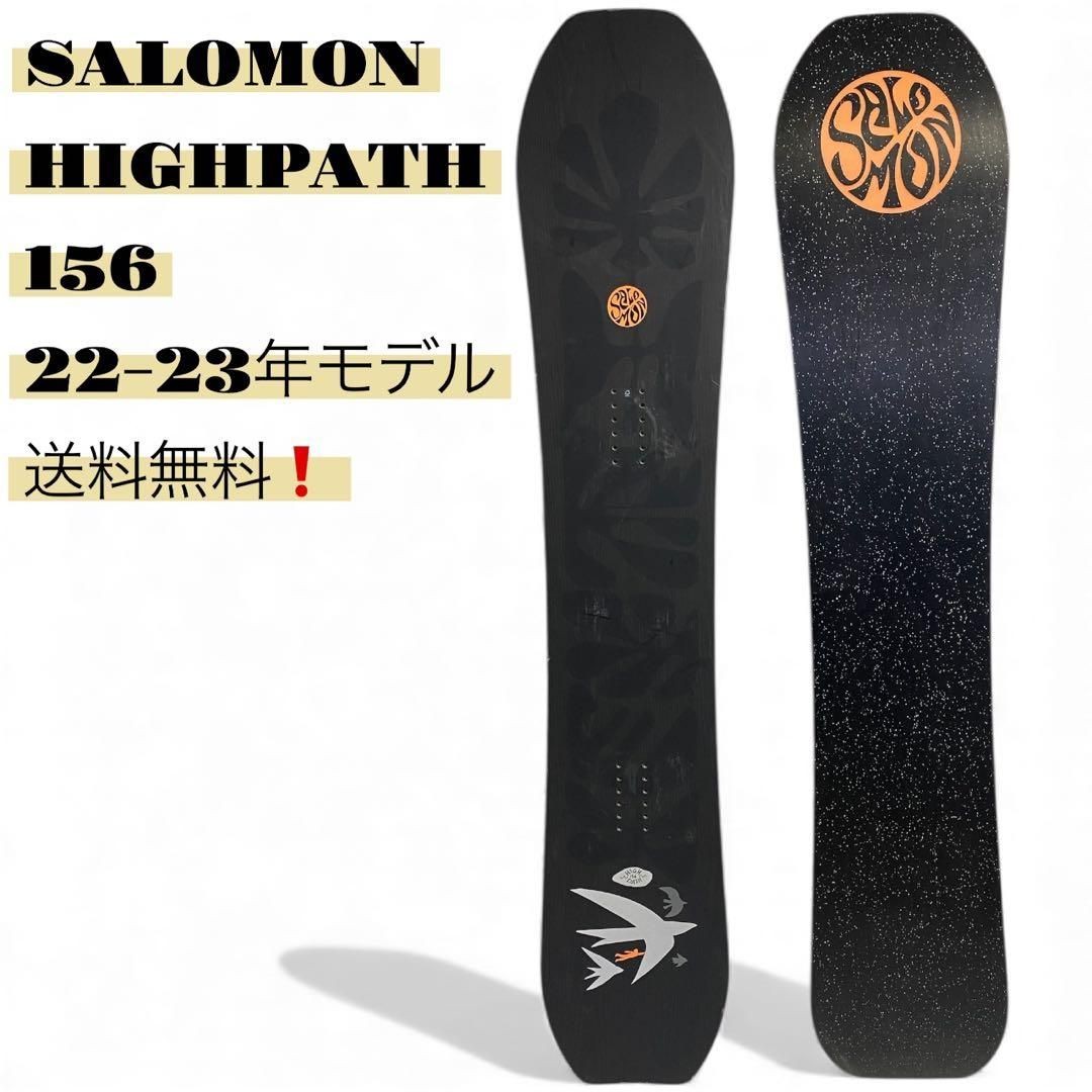 Free shipping SALOMON HIGHPATH 22-23 model 156cm SALOMON snowboard