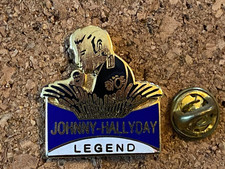 C6-726 PIN PINS  RARE MUSIC GROUPSE JOHNNY HALLYDAY LEGEND