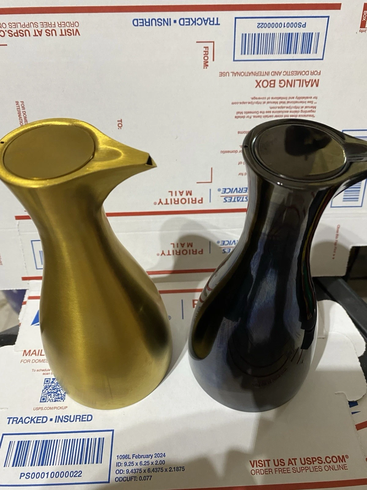 pair of Olipac Stainless Steel Olive Oil Cruet or Dispenser e2
Opens in a new window or tab