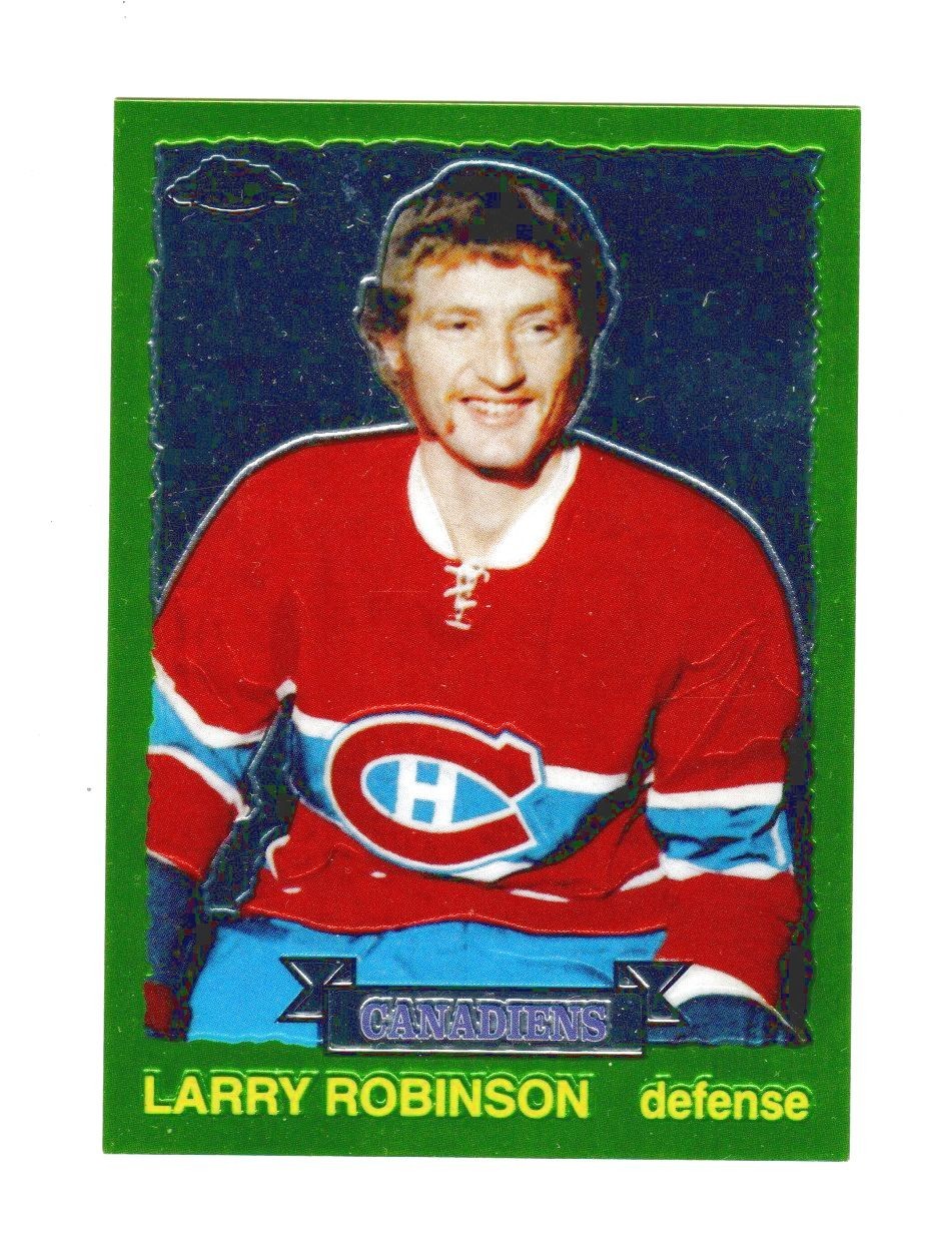 2002-03 Topps Chrome Blast From The Past #9 Larry Robinson Rookie