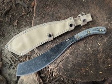 ESEE Knives Expat El Deguello Machete with Canvas Sheath