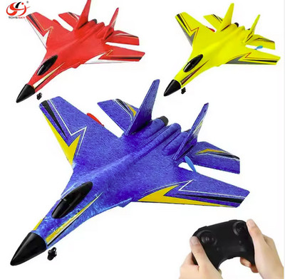 F22 RC Airplanes Jet Remote Control Fighter Night Flight RTF 2.4gHz Plane Model