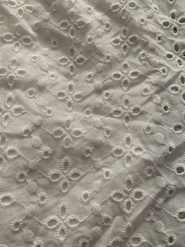 Anne Klein Women’s White Sleeveless Halter Neck Eyelet Dress NEW Size 16 - Picture 11 of 12