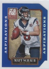 2013 Panini Elite Aspirations Die-Cut 40/92 Matt Schaub #40 fm0