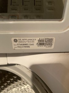 GE GTW680BSJ1WS washing machine bleach cup replacement part