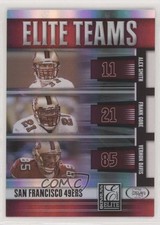 2007 Donruss Elite Teams Red /400 Vernon Davis Alex Smith Frank Gore #ET-19 0q3