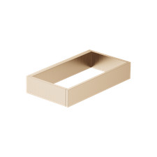 Dornbracht Towel ring angular Brushed Champagne 83200780-46