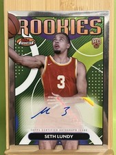 Seth Lundy 2024 Topps Finest Basketball Rookies Refractor Auto #RFA-SL