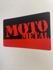 Moto Metal Vinyl Decal Sticker