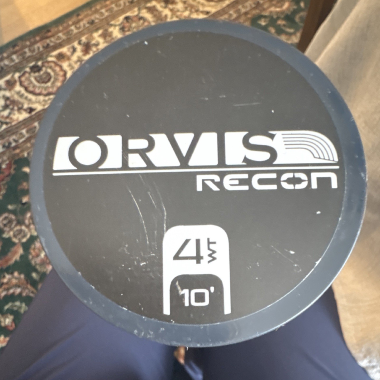 Orvis Recon 10' 4wt 4pc Graphite Fast Action Fly Rod w/ Tube