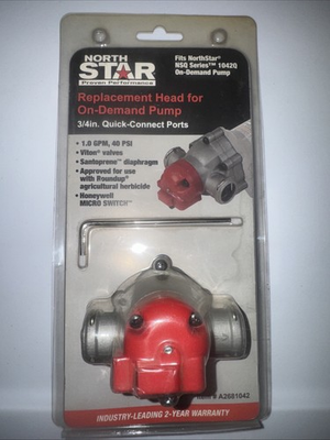 #ad NorthStar NSQ Series 12V On Demand Sprayer Pump Replacement Head 1.0gpm $20.00