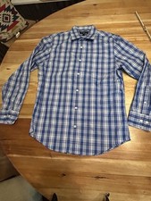 Banana Republic Long Sleeve Button Down Size Medium Slim Fit