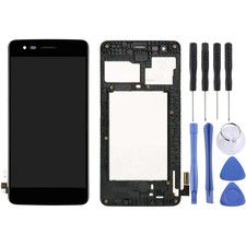 LCD Screen and Digitizer Full Assembly with Frame for LG K8 2017 Aristo M210 MS2