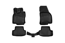 KIT 3D Fußmatten Kompatibel Mit Volkswagen T-Roc, 2017->, SUV, 4 Stück