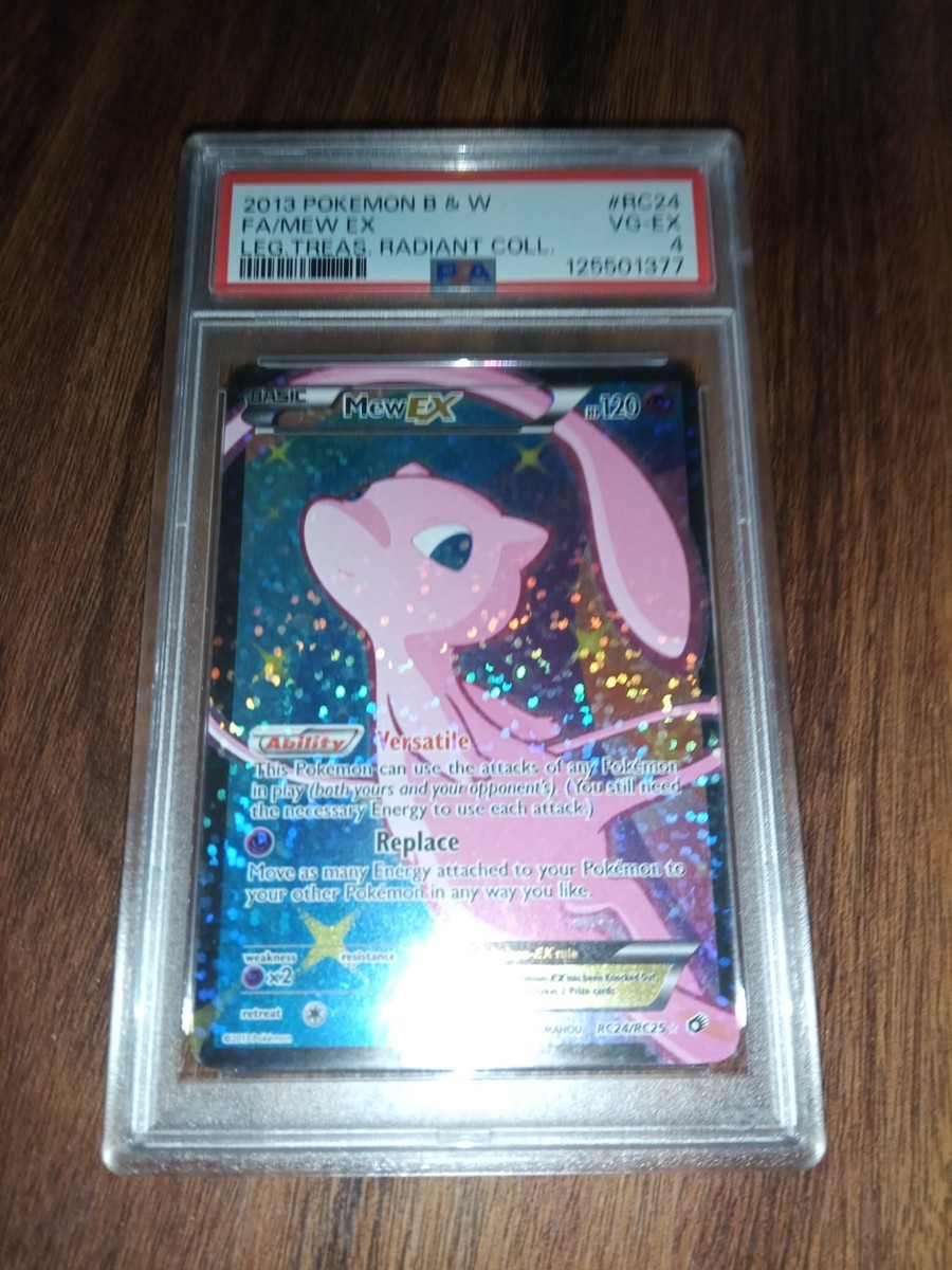 Mew EX (Full Art) RC24/RC25 Legendary Treasures: Radiant