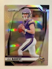 2024 Panini Prizm JJ McCarthy #400 Silver Prizm Rookie Card RC - Vikings 