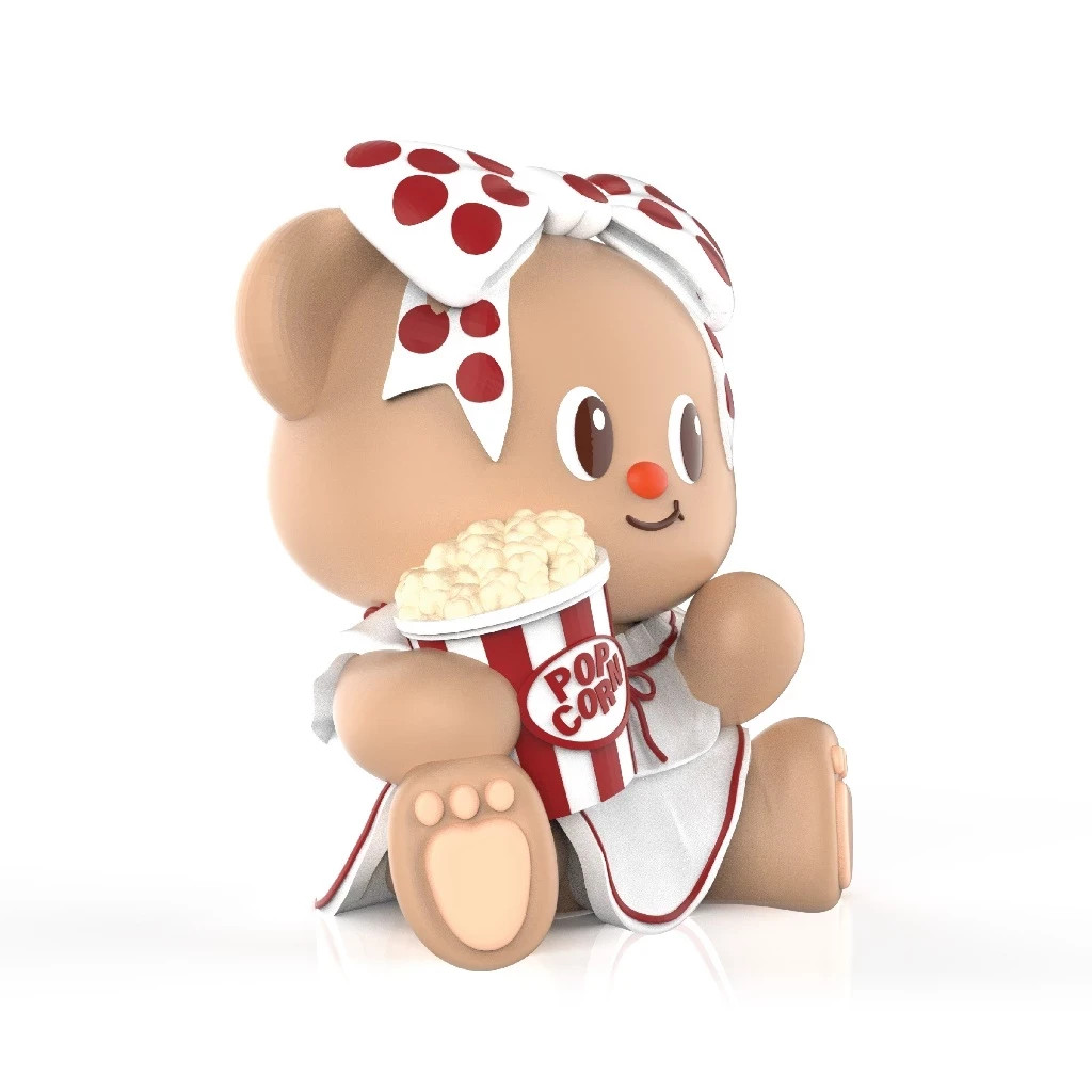 Butterbear Movie Popcorn Bucket Film Memorabilia Major Theaters Limited Edition