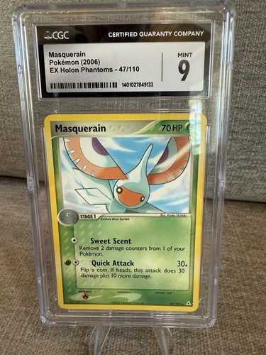 Masquerain graded CGC 9 for sale on eBay