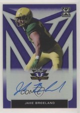 2020 Leaf Valiant Purple 15/20 Jake Breeland #BA-JB2 Auto 6er
