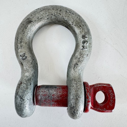 CROSBY Ganci di Ancoraggio 7/8" 6-1/2 Ton WLL & 5/6" 3 1/2 Ton -Lotto di 2 *LEGGI DESCRIZIONE* - Foto 16 di 17
