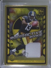 2018 Elements Radioactive Rookie Materials Gold 68/99 James Washington jc3
