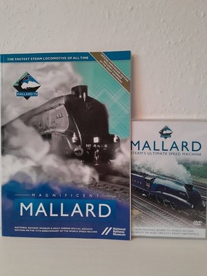 Mallard 75 Souvenir Magazine Good Condition & DVD Is Unopened