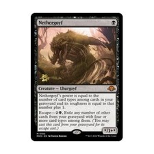 WotC MtG Prerelease Promos Nethergoyf (MR) (Foil) NM