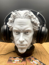 Kirk Hammett Bust - Metallica Guitarist Headphone Stand - PC Gamer Birthday Gift