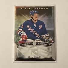 2023-24 Upper Deck Black Diamond Legends Adam Graves /299 #BDL-AG New York