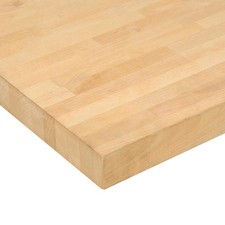 Workbench Top - Maple Butcher Block Square Edge 60" W x 30" D x 1-3/4" Thick