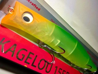 Megabass Kagerou 155F Seabass Lure Rare Matte Ghost Chart Popular Color