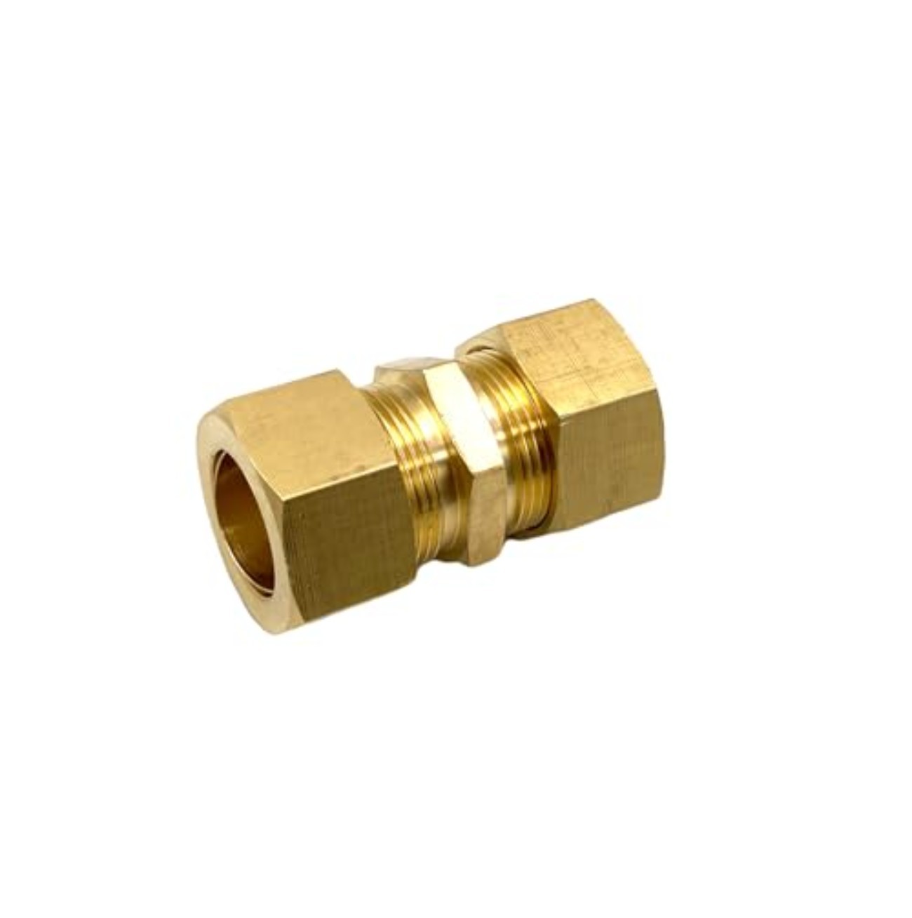 Compression Union Connector 3/4 In Tube Od Brass Fitting Water Oil Gas Lines