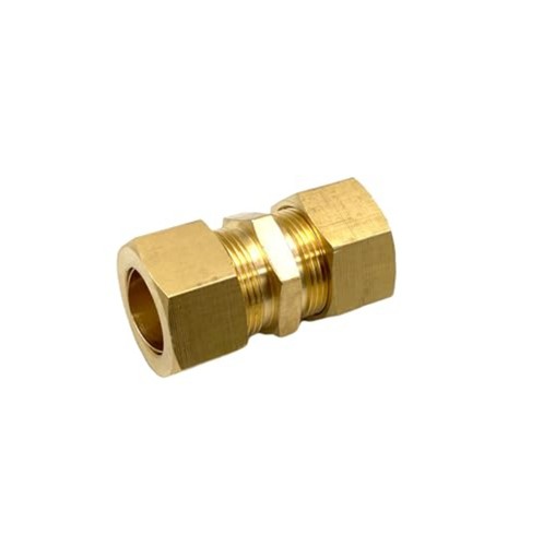 Compression Union Connector 3/4 In Tube Od Brass Fitting Water Oil Gas Lines