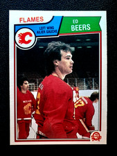 ED BEERS RC 1983-84 O-PEE-CHEE NHL HOCKEY 83-84 #76 NRMINT+        76347
