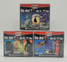 9er Set Die drei ??? Fragezeichen Hörspiel-CD's | Die 31./32./33. Box | TOP