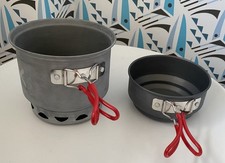 Ensemble de cuisson OEX Sola-X, accessoires de camping, équipements de camping casserole pare-brise 