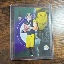 Topps Signature Class Will Howard Rookie Card #107 Pittsburgh Steelers 2025. rookie card picture