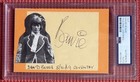 PSA/DNA slabbed & signed DAVID BOWIE 1969 autographed CUT Coventry