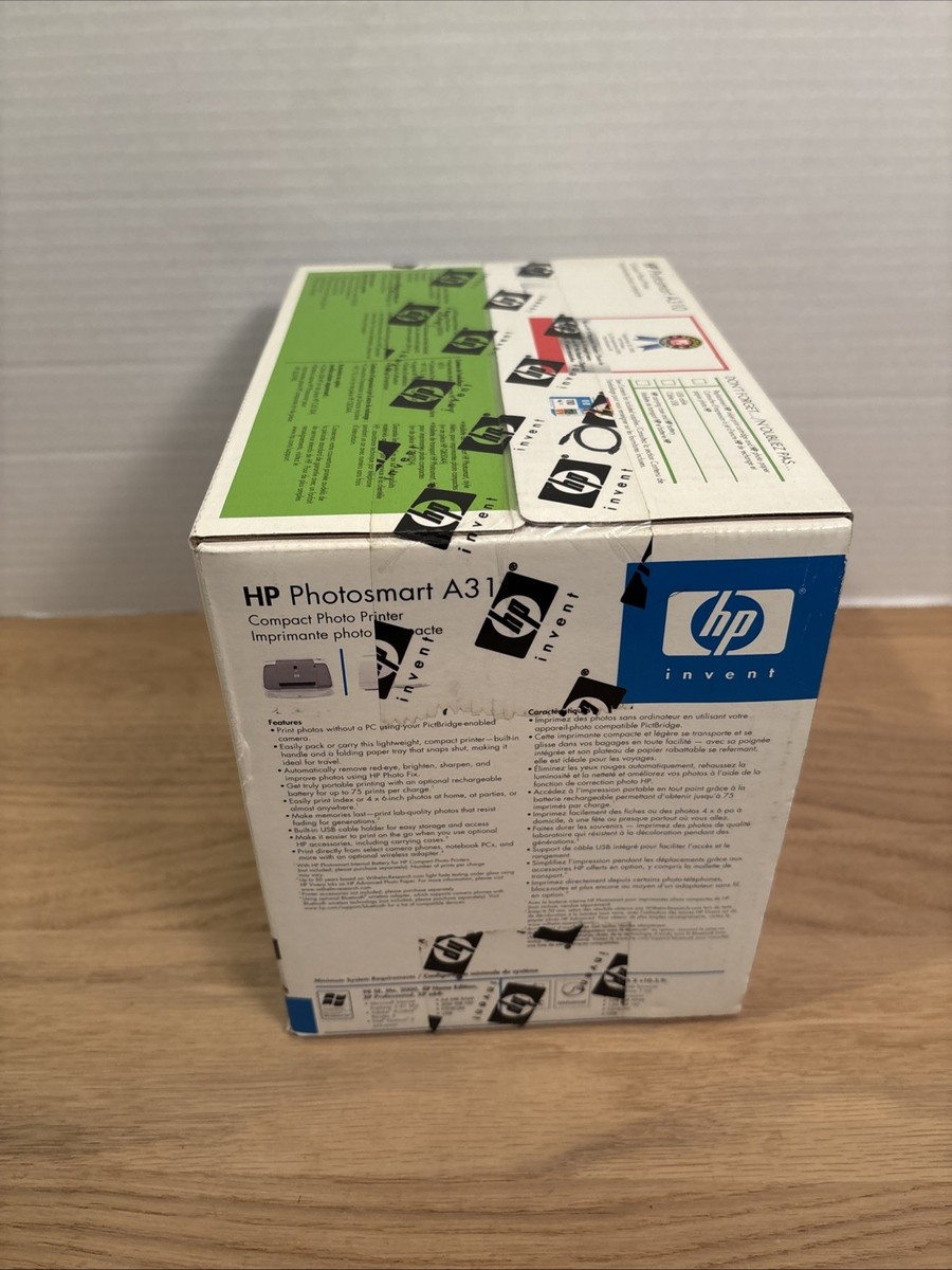 HP Photosmart A310 Digital Photo Inkjet Printer for sale online | eBay
