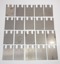 Lote de 20 SISTEMAS DE ALMACÉN NUCOR JS-1070835 Pallet Rack Cuña 3" x 4,5" x 1/8""