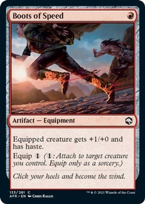 NM - Boots of Speed [AFR - 133] Adventures in the Forgotten Realms