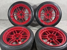 Jdm Painted Enkei Rpf1 17in 9j 40 9.5j 18 Pcd114.3 Advan A050 22545 No Tires