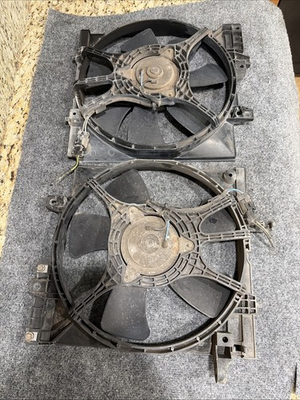 #ad #ad 2004 Subaru OEM Engine Condenser Cooling Fan Assembly LH amp; RH PT# PA66 GF30 $72.00