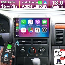 4+64GB Android 13 For Jeep Grand Cherokee 1999-2004 CarPlay Car Radio GPS Stereo