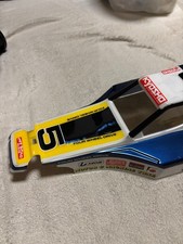 Kyosho Optima RC Car Body Blue Yellow Black White Chrome Plated Wheels Tires Set