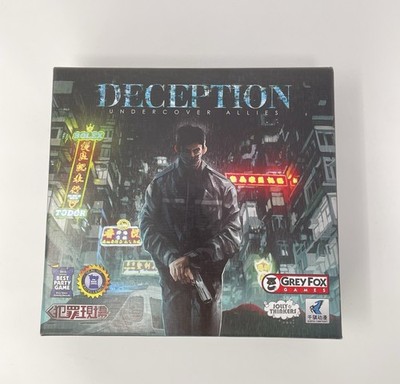 Grey Fox Games Deception: Murder in Hong Kong EXPANSION - Undercover Allies |